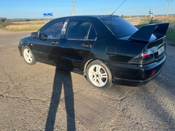 2006 Mitsubishi Lancer IX Рестайлинг, чёрный, 390000 рублей - вид 9