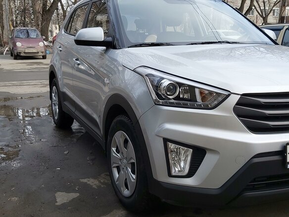 2019 Hyundai Creta I, серебристый - вид 1