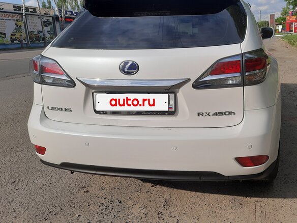 2014 Lexus RX 450h III Рестайлинг, белый, 3250000 рублей - вид 3