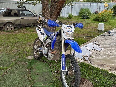 2009 Yamaha WR450F, синий, 470000 рублей, вид 2