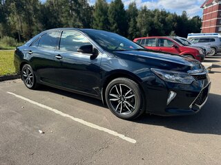 2017 Toyota Camry VII (XV50) Рестайлинг 2, серый, 2200000 рублей, вид 5