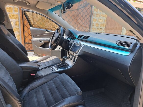 2008 Volkswagen Passat B6, чёрный, 815000 рублей - вид 14