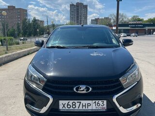 2016 Lada (ВАЗ) Vesta I, чёрный, 699000 рублей, вид 2