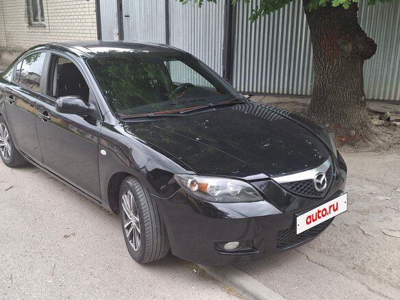 2006 Mazda 3 I (BK) Рестайлинг, чёрный, 560000 рублей - вид 5