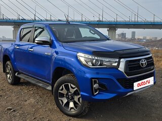 2018 Toyota Hilux VIII, синий, 4150000 рублей, вид 2
