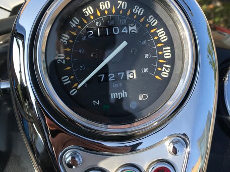 2000 Kawasaki VN800 Vulcan, чёрный, 250000 рублей, вид 4