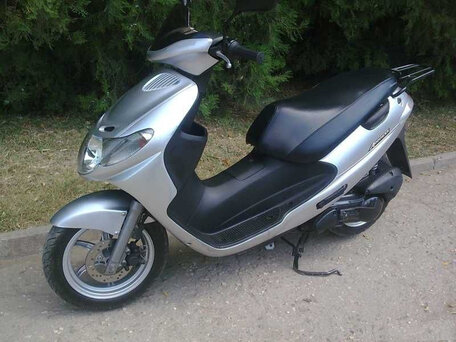1998 Suzuki Address V50, серебристый, 59000 рублей, вид 1