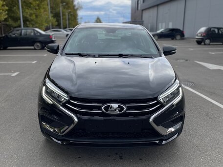 2024 Lada (ВАЗ) Vesta I Рестайлинг (NG), чёрный, 1220000 рублей, вид 1