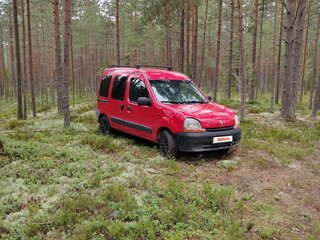 2002 Renault Kangoo I, красный, 390000 рублей, вид 2
