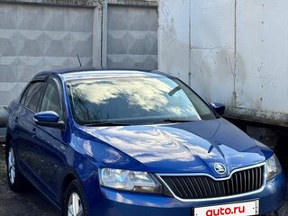2019 Skoda Rapid I Рестайлинг, синий, 1500000 рублей, вид 2