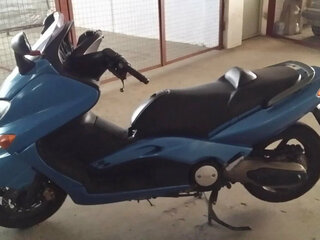 2005 Yamaha TMAX, голубой, 385000 рублей, вид 1