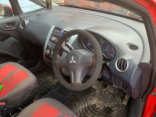 2002 Mitsubishi Colt VI (Z20/Z30), красный, 358000 рублей, вид 4