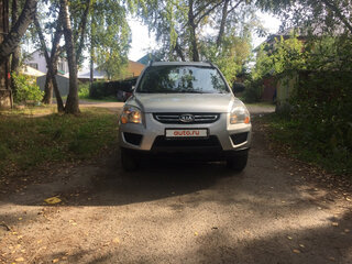 2009 Kia Sportage II Рестайлинг, серебристый, 1200000 рублей, вид 2