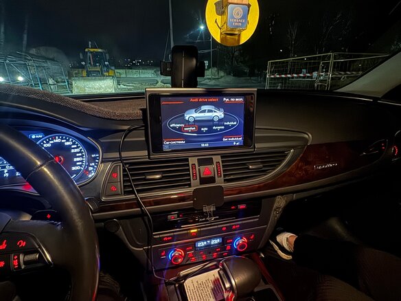 2012 Audi A6 IV (C7), чёрный, 3100000 рублей - вид 13