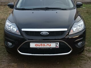 2009 Ford Focus II Рестайлинг, чёрный, 600000 рублей, вид 3