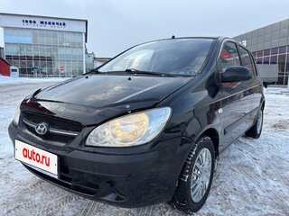 2009 Hyundai Getz I Рестайлинг, чёрный, 628000 рублей, вид 1