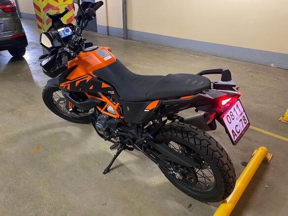 2023 KTM 390 Adventure, оранжевый, 680000 рублей - вид 12
