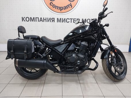 2021 Honda CMX 1100 Rebel, чёрный, 875000 рублей, вид 1
