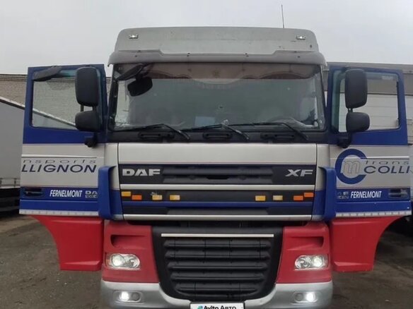 2010 DAF XF 105, серебристый, 1700000 рублей