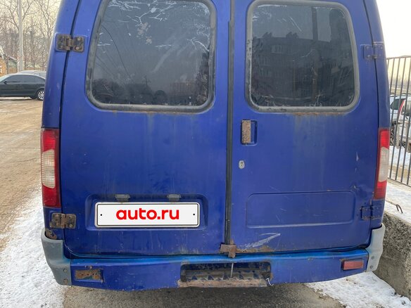 1998 ГАЗ ГАЗель (3221), синий, 235000 рублей - вид 2
