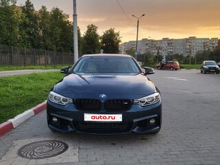 2014 BMW 4 серии 420d F32/F33/F36, синий, 2290000 рублей, вид 4