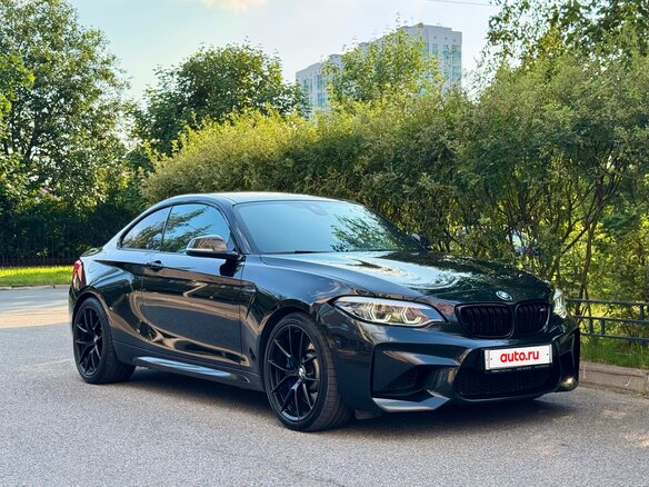 2018 BMW M2 F87 Рестайлинг, чёрный, 4200000 рублей - вид 2