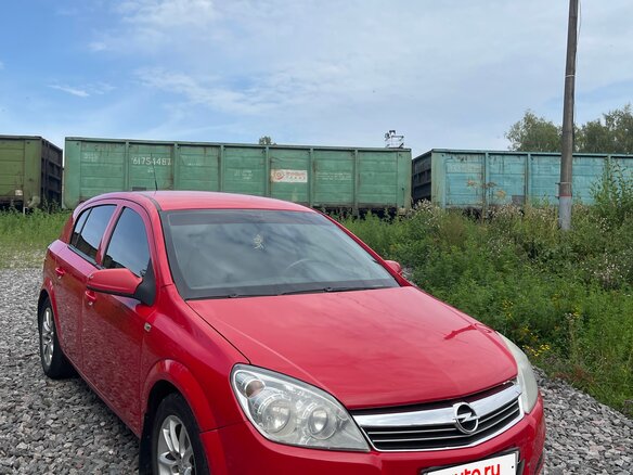 2008 Opel Astra H Рестайлинг, красный, 340000 рублей - вид 6