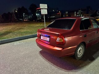 2005 Hyundai Accent ТагАЗ II, красный, 315000 рублей, вид 3