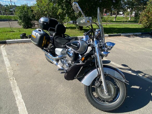 2008 Honda Shadow 750, серебристый, 500000 рублей - вид 12