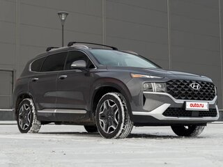 2021 Hyundai Santa Fe IV Рестайлинг, серый, 3890000 рублей, вид 3