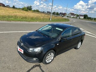 2011 Volkswagen Polo V, чёрный, 660000 рублей, вид 1