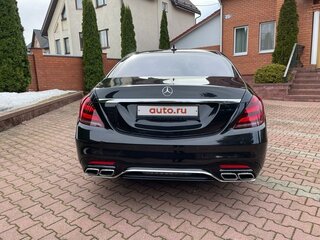 2014 Mercedes-Benz S-Класс AMG 63 AMG Long III (W222, C217), чёрный, 4900000 рублей, вид 5