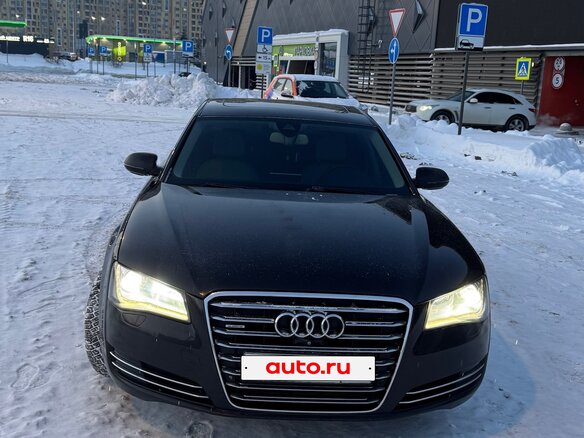 2012 Audi A8 III (D4), чёрный, 2000000 рублей - вид 2