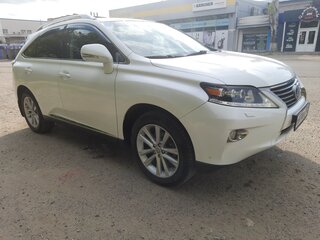 2014 Lexus RX 450h III Рестайлинг, белый, 3250000 рублей, вид 2
