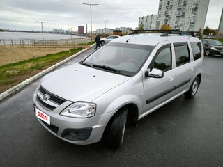 2017 Lada (ВАЗ) Largus I, серебристый, 900000 рублей, вид 1