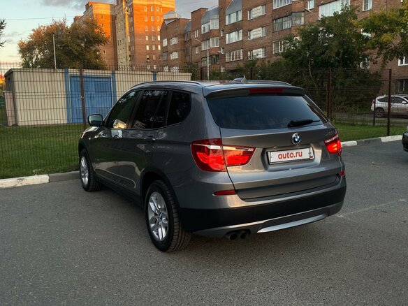 2012 BMW X3 30d xDrive II (F25), серый, 2790000 рублей - вид 7