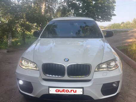 2013 BMW X6 30d I (E71) Рестайлинг, белый, 2500000 рублей, вид 3