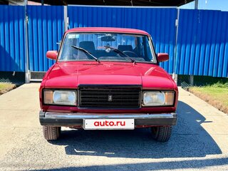 1993 Lada (ВАЗ) 2107, пурпурный, 100000 рублей, вид 2