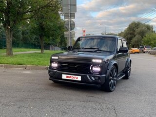 2019 Lada (ВАЗ) 2121 (4x4) Urban I Рестайлинг, серебристый, 1200000 рублей, вид 4