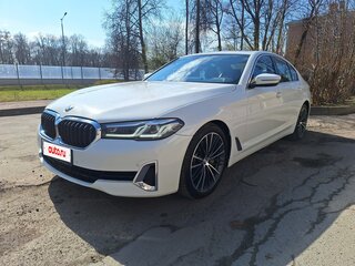 2020 BMW 5 серии 530i VII (G30/G31/G38) Рестайлинг, белый, 3900000 рублей, вид 2