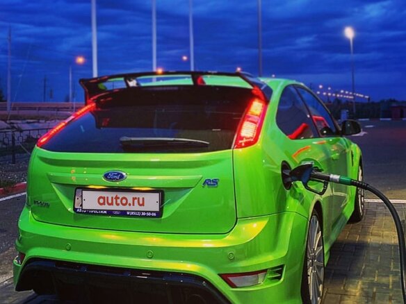2009 Ford Focus RS II, зелёный - вид 4