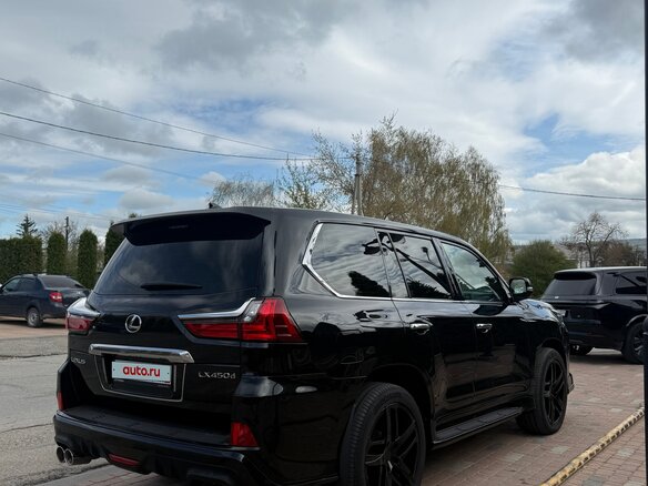 2019 Lexus LX 450d III Рестайлинг 2, чёрный, 8900000 рублей - вид 4