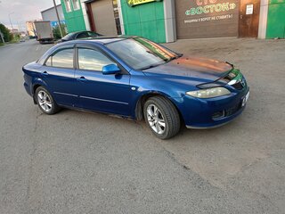2005 Mazda 6 I (GG) Рестайлинг, синий, 370000 рублей, вид 3