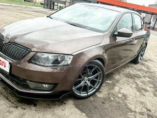2014 Skoda Octavia III (A7), коричневый, 1250000 рублей, вид 4