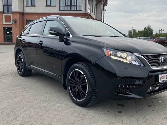 2011 Lexus RX 450h III, чёрный, 3000000 рублей - вид 3