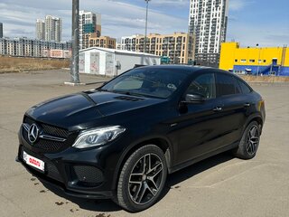 2015 Mercedes-Benz GLE Coupe 450 AMG I (C292), чёрный, 4770000 рублей, вид 1