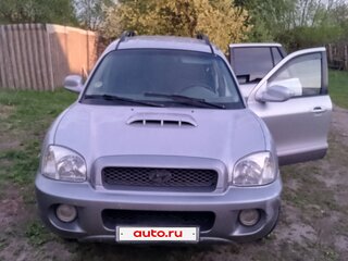 2001 Hyundai Santa Fe I, серебристый, 400000 рублей, вид 3
