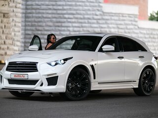 2016 Infiniti QX70, белый, 4500000 рублей, вид 1