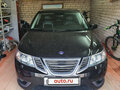 2008 Saab 9-3 II Рестайлинг, чёрный - вид 1