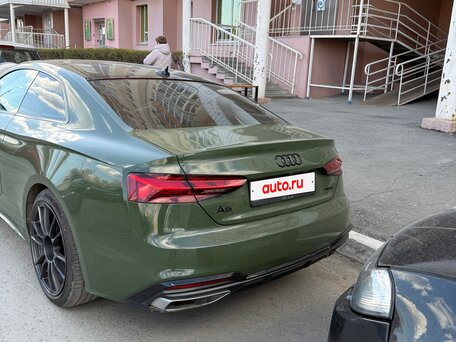 2020 Audi A5 45 TFSI II (F5) Рестайлинг, зелёный, 3350000 рублей, вид 5